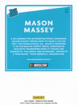 2021 Donruss - Optic #16 Mason Massey Back