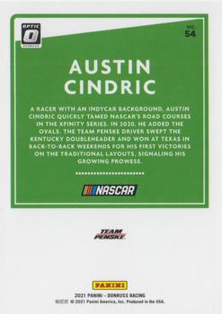 2021 Donruss - Optic #54 Austin Cindric Back