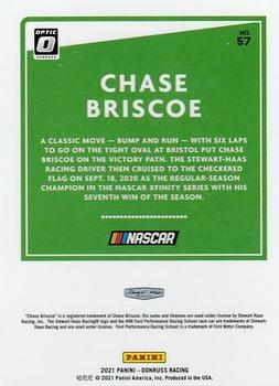 2021 Donruss - Optic #57 Chase Briscoe Back