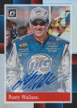 2021 Donruss - Optic Signatures Holo #72 Rusty Wallace Front