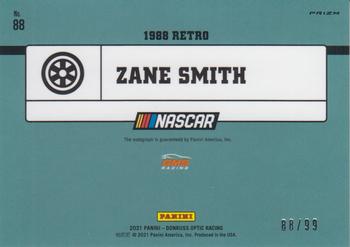 2021 Donruss - Optic Signatures Holo #88 Zane Smith Back