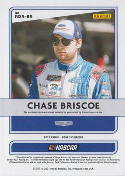 2021 Donruss - Race Day Relics #RDR-BR Chase Briscoe Back