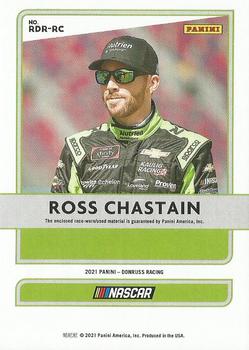 2021 Donruss - Race Day Relics #RDR-RC Ross Chastain Back