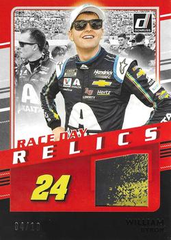 2021 Donruss - Race Day Relics Black #RDR-WB William Byron Front