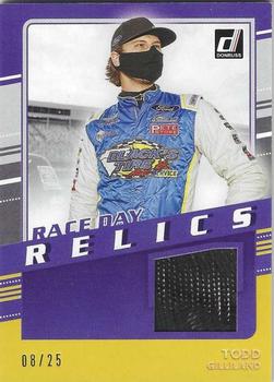 2021 Donruss - Race Day Relics Holo Gold #RDR-TG Todd Gilliland Front