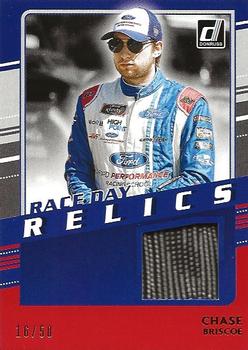 2021 Donruss - Race Day Relics Red #RDR-BR Chase Briscoe Front