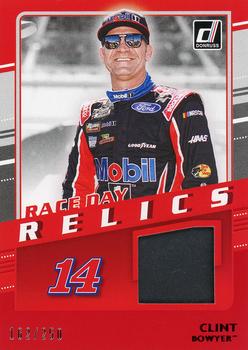 2021 Donruss - Race Day Relics Red #RDR-CB Clint Bowyer Front