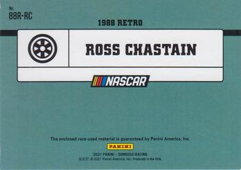 2021 Donruss - Retro 1988 Relics #88R-RC Ross Chastain Back