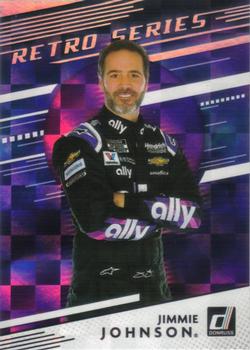 2021 Donruss - Retro Series Checkers #RS8 Jimmie Johnson Front