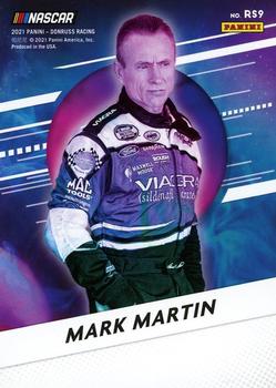 2021 Donruss - Retro Series Checkers #RS9 Mark Martin Back