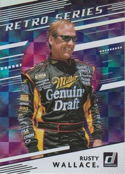 2021 Donruss - Retro Series Checkers #RS10 Rusty Wallace Front