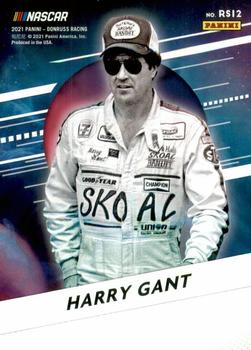 2021 Donruss - Retro Series Checkers #RS12 Harry Gant Back