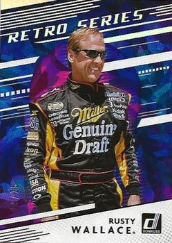 2021 Donruss - Retro Series Cracked Ice #RS10 Rusty Wallace Front