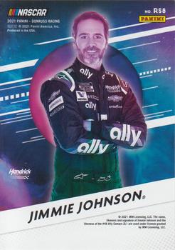 2021 Donruss - Retro Series Diamond #RS8 Jimmie Johnson Back