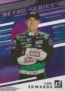2021 Donruss - Retro Series Holographic #RS4 Carl Edwards Front