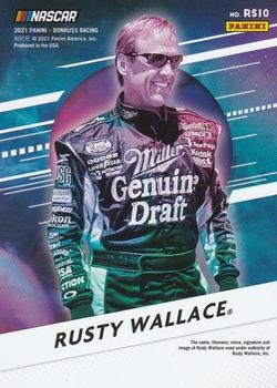 2021 Donruss - Retro Series Retail #RS10 Rusty Wallace Back