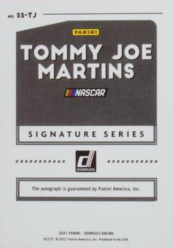 2021 Donruss - Signature Series #SS-TJ Tommy Joe Martins Back