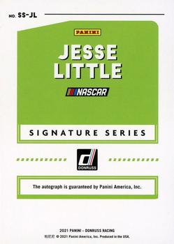 2021 Donruss - Signature Series Red #SS-JL Jesse Little Back