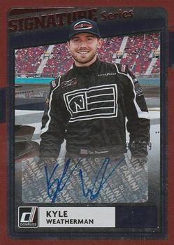 2021 Donruss - Signature Series Red #SS-KW Kyle Weatherman Front