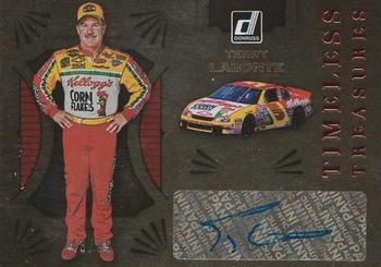 2021 Donruss - Timeless Treasures Signatures Red #TTS-TL Terry Labonte Front