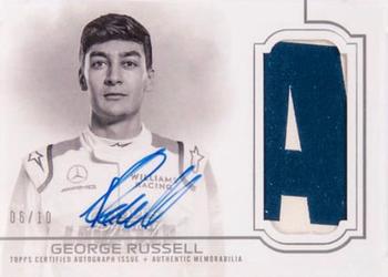 2020 Topps Dynasty Formula 1 - Dynasty Autographed Patch #DAP-IIGR George Russell Front