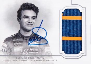 2020 Topps Dynasty Formula 1 - Dynasty Autographed Patch #DAP-IILN Lando Norris Front
