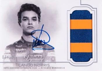 2020 Topps Dynasty Formula 1 - Dynasty Autographed Patch #DAP-LN Lando Norris Front