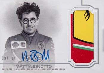 2020 Topps Dynasty Formula 1 - Dynasty Autographed Patch #DAP-MBP Mattia Binotto Front