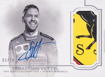 2020 Topps Dynasty Formula 1 - Dynasty Autographed Patch #DAP-SV Sebastian Vettel Front