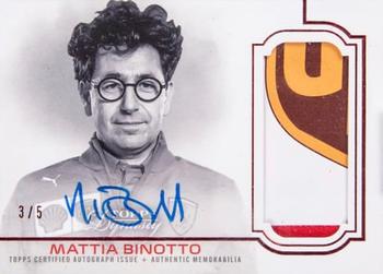 2020 Topps Dynasty Formula 1 - Dynasty Autographed Patch Red #DAP-MBPII Mattia Binotto Front