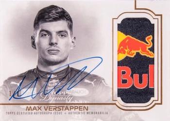 2020 Topps Dynasty Formula 1 - Dynasty Autographed Patch Gold #DAP-MV Max Verstappen Front