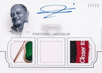 2020 Topps Dynasty Formula 1 - Dynasty Single-Driver Autographed Triple Relic #TRA-FV Frederic Vasseur Front
