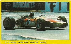 1985 Danone Grand Prix #1 Graham Hill Front