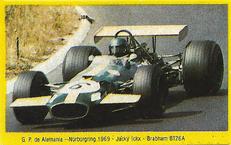 1985 Danone Grand Prix #4 Jacky Ickx Front