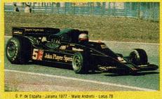1985 Danone Grand Prix #30 Mario Andretti Front