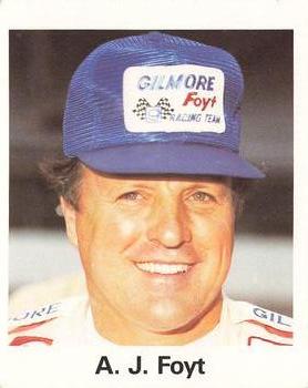 1982 Avalon Hill #NNO A.J. Foyt Front