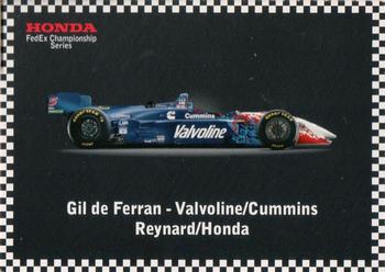 1998 Honda FedEx Championship Series #NNO Gil de Ferran Front