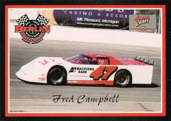 2001 Berlin Raceway #NNO Fred Campbell Front