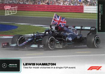 2021 Topps Now Formula 1 #032 Lewis Hamilton Front