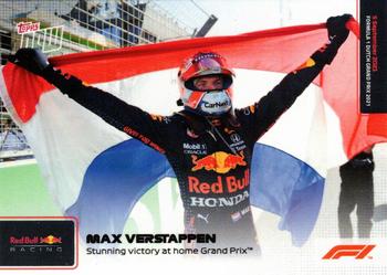 2021 Topps Now Formula 1 #047 Max Verstappen Front