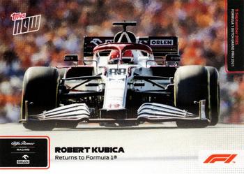 2021 Topps Now Formula 1 #050 Robert Kubica Front
