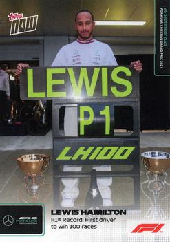 2021 Topps Now Formula 1 #055 Lewis Hamilton Front
