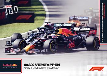 2021 Topps Now Formula 1 #069 Max Verstappen Front
