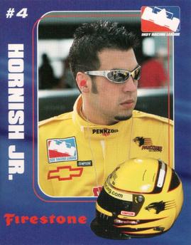 2002 Firestone Indy Racing Collectable Tattoos #NNO Sam Hornish Jr. Front