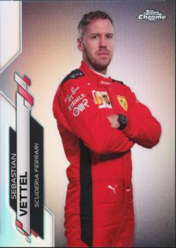 2020 Topps Chrome Formula 1 - Refractor #3 Sebastian Vettel Front