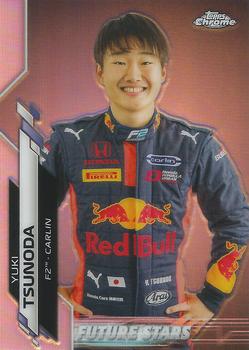 2020 Topps Chrome Formula 1 - Refractor #60 Yuki Tsunoda Front