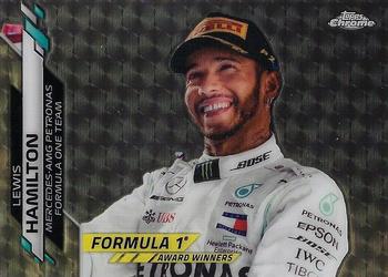 2020 Topps Chrome Formula 1 - SuperFractor #197 Lewis Hamilton Front