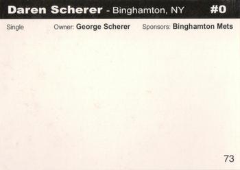 2005 North-South Shootout #73 Daren Scherer Back