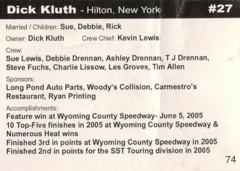 2005 North-South Shootout #74 Dick Kluth Back