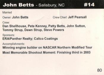 2005 North-South Shootout #80 John Betts Back